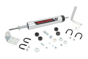 GMC C2500 Suburban Steering Stabilizer - Rough Country - V2 for 0-3 Inch Lift - '92-'99 GMC C2500 Suburban Steering Stabilizer - Rough Country - V2 for 0-3 Inch Lift - '92-'99